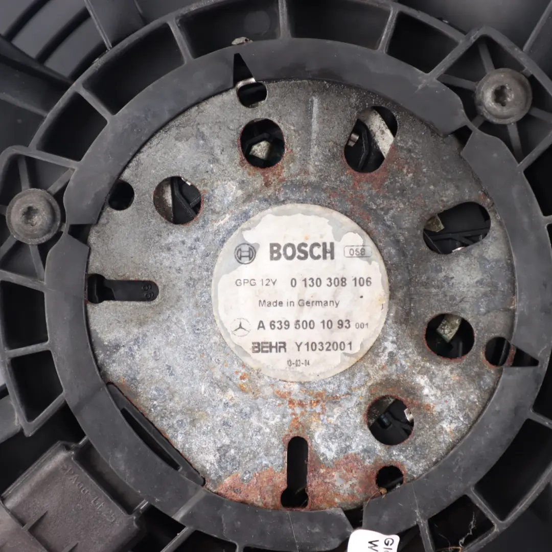 Fan Shroud Mercedes Vito Viano W639 Engine Coolant Radiator Fan to with Part number A6395001093 Fan Shroud Mercedes Vito Viano W639 Engine Coolant Radiator Fan - SKU A6395001093-1 - Part number A6395001093