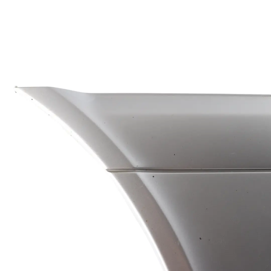 Bumper Left N/S Side Corner Trim Brilliant Silver - 9744 to Mercedes Vito W639 Rear with Part number A6398801471 Mercedes Vito W639 Rear Bumper Left N/S Side Corner Trim Brilliant Silver - 9744 - SKU A6398801471-BRS - Part number A6398801471