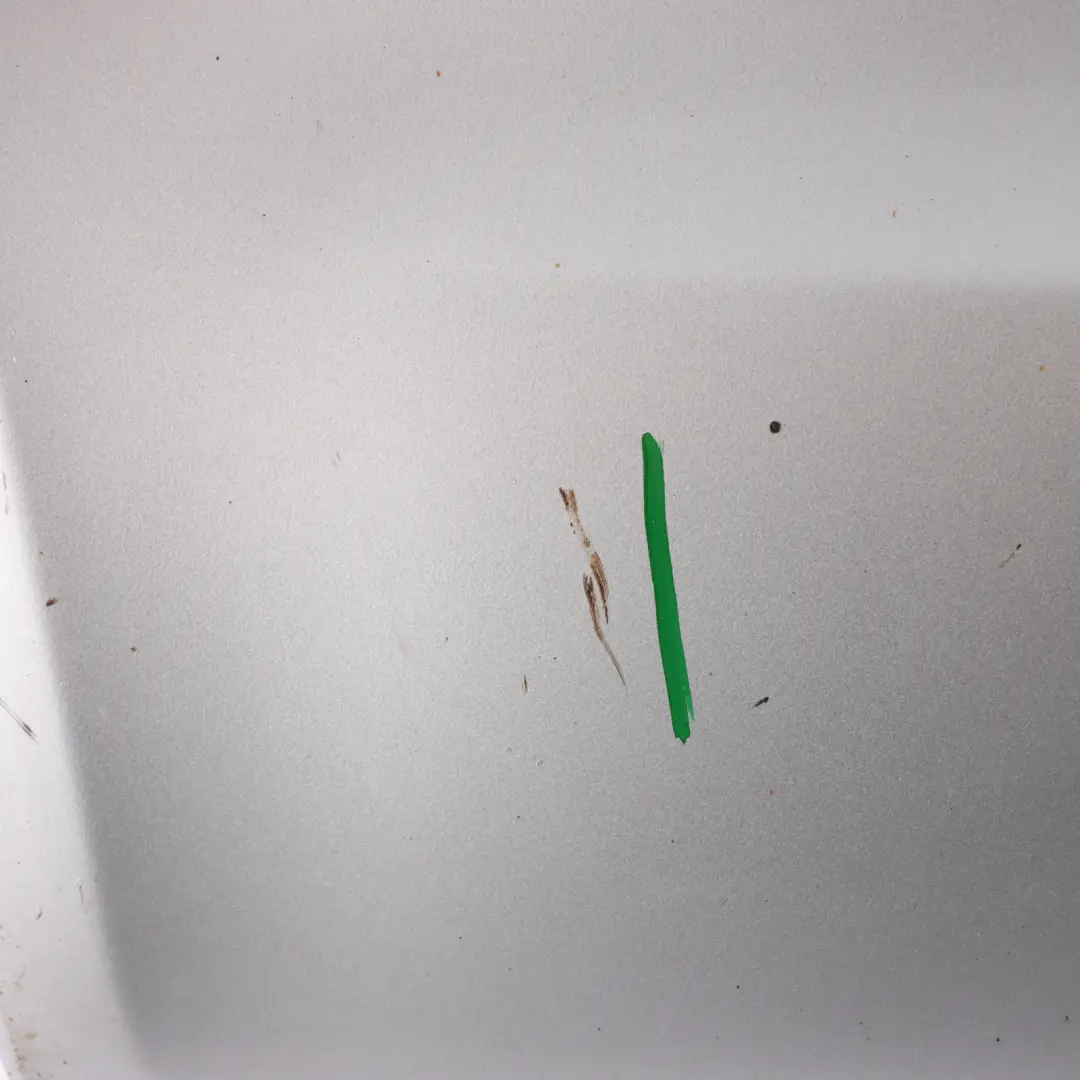 Bumper Left N/S Side Corner Trim Brilliant Silver - 9744 to Mercedes Vito W639 Rear with Part number A6398801471 Mercedes Vito W639 Rear Bumper Left N/S Side Corner Trim Brilliant Silver - 9744 - SKU A6398801471-BRS - Part number A6398801471