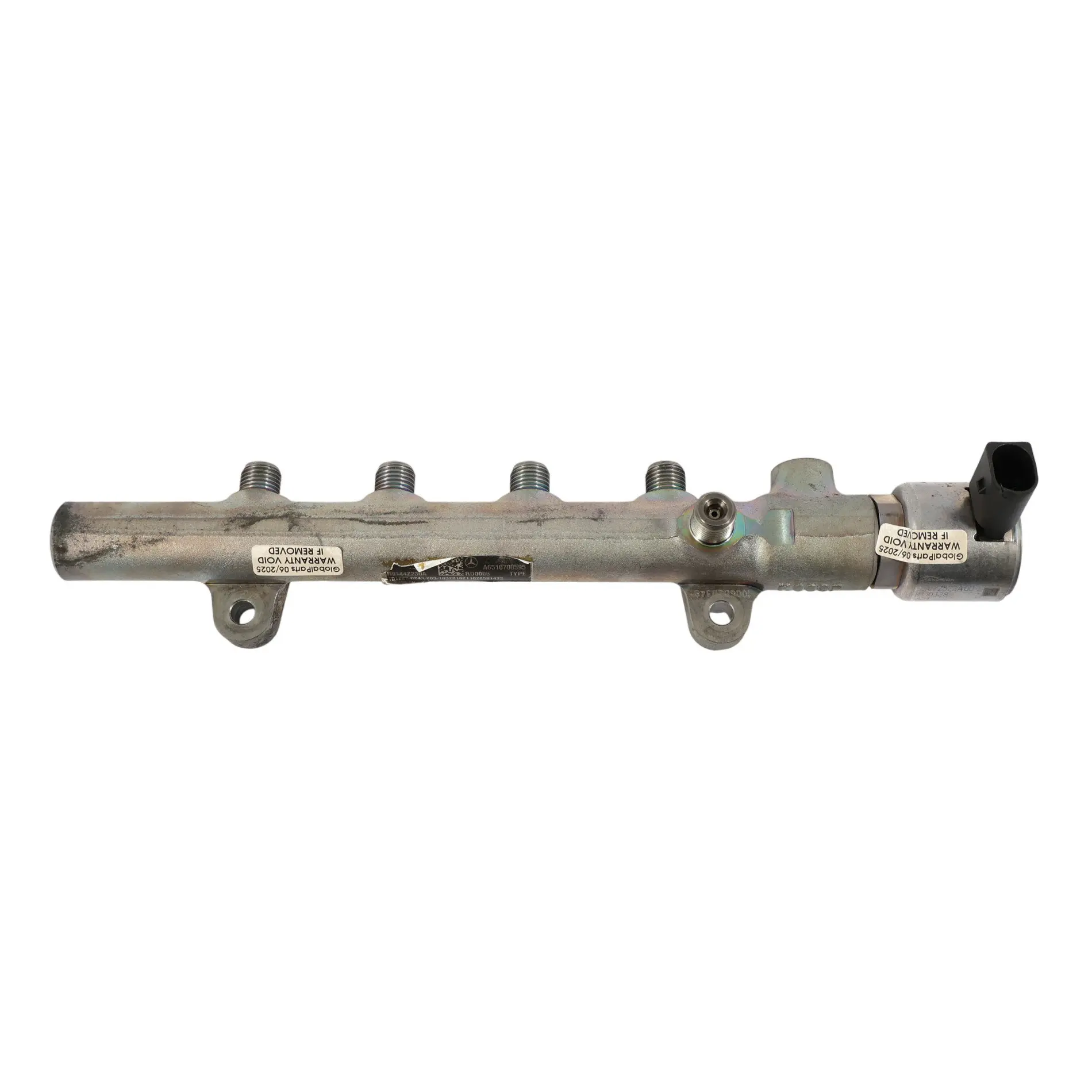 Mercedes W204 W212 Einspritz Leiste Hoch Druck Kraftstoff Verteiler OM651