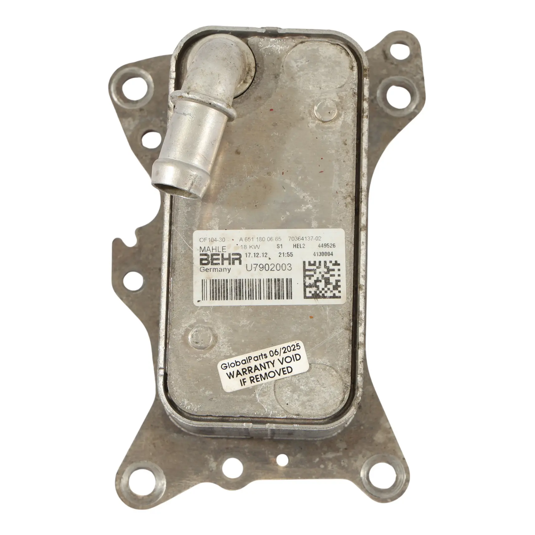 Mercedes W204 W212 Échangeur De Chaleur Et Radiateur De Transmission A6511800665