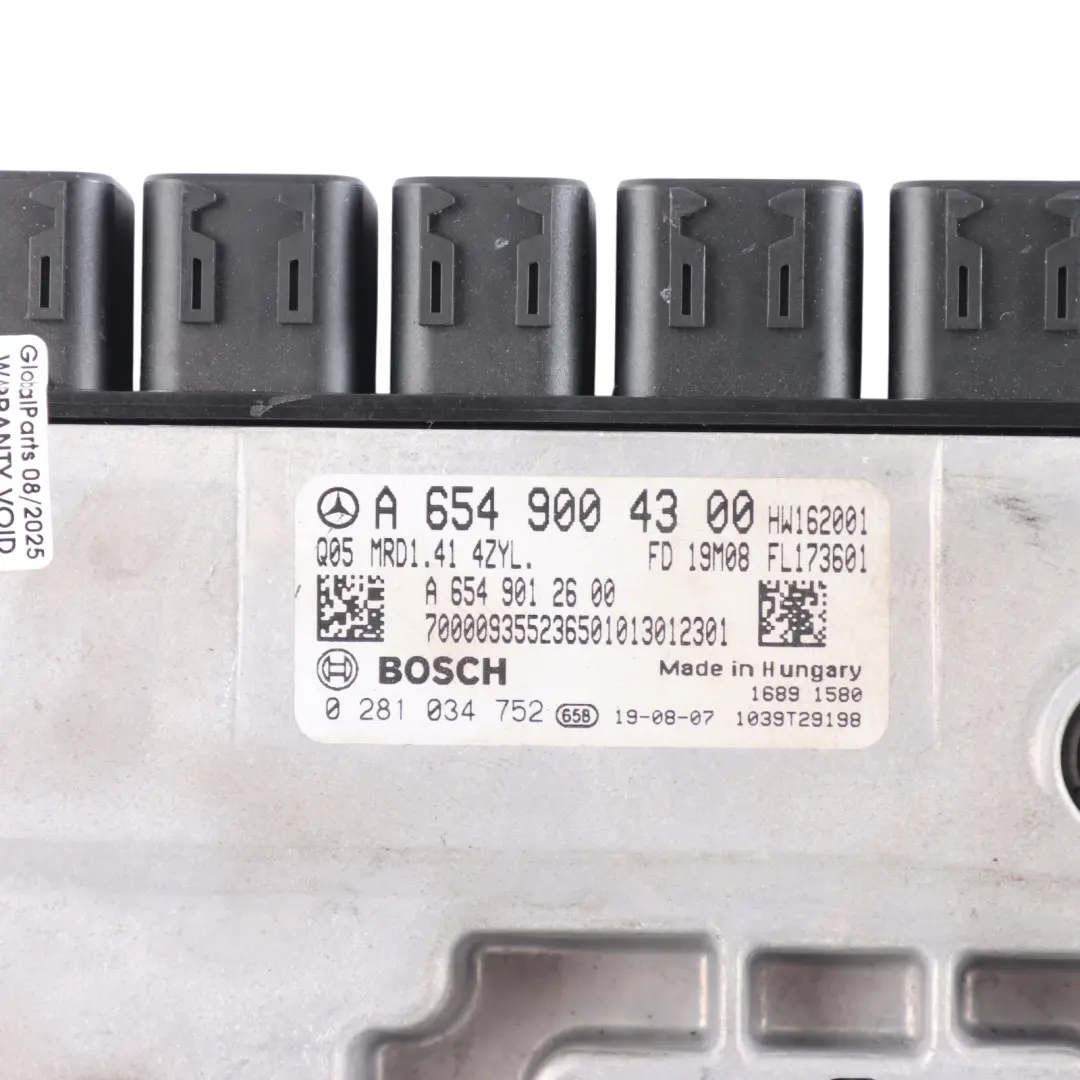 GLC220 4Matic OM654.920 Engine Control ECU Automatic to Mercedes X253 with Part number A6549004300 Mercedes X253 GLC220 4Matic OM654.920 Engine Control ECU Automatic - SKU A6549004300 - Part number A6549004300