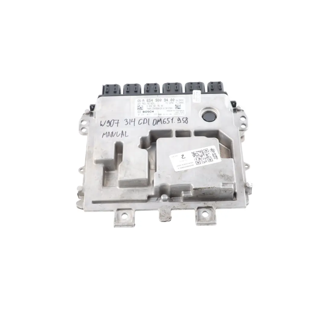 Mercedes W906 314 CDI 651.958 143HP Engine Control ECU Manual - SKU A6549009400-5 - Part number A6549009400