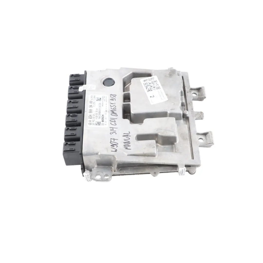 Mercedes W906 314 CDI 651.958 143HP Engine Control ECU Manual - SKU A6549009400-5 - Part number A6549009400
