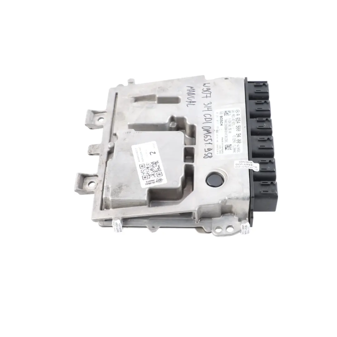 Mercedes W906 314 CDI 651.958 143HP Engine Control ECU Manual - SKU A6549009400-5 - Part number A6549009400