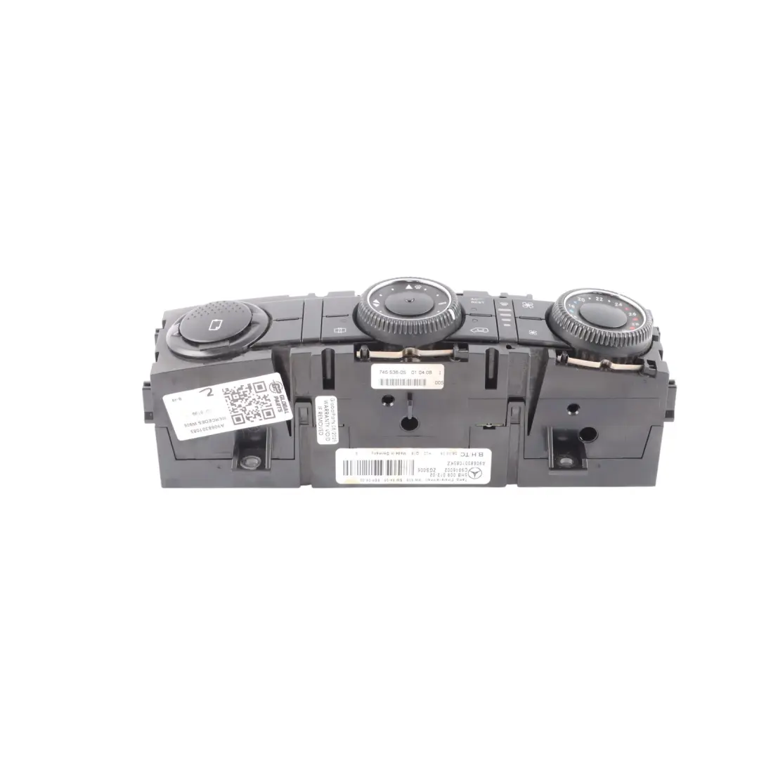 Mercedes W906 Air Condition Heater Climate Control Switch Panel - SKU A9068301085 - Part number A9068301085