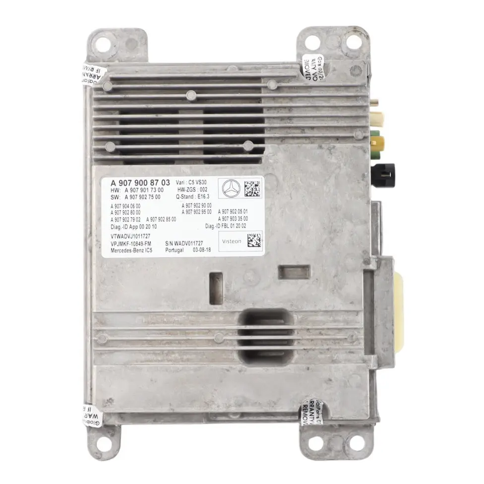 W907 W910 CD Player Audio Stereo Radio Head Unit to Mercedes with Part number A9079008703 Mercedes W907 W910 CD Player Audio Stereo Radio Head Unit - SKU A9079008703 - Part number A9079008703