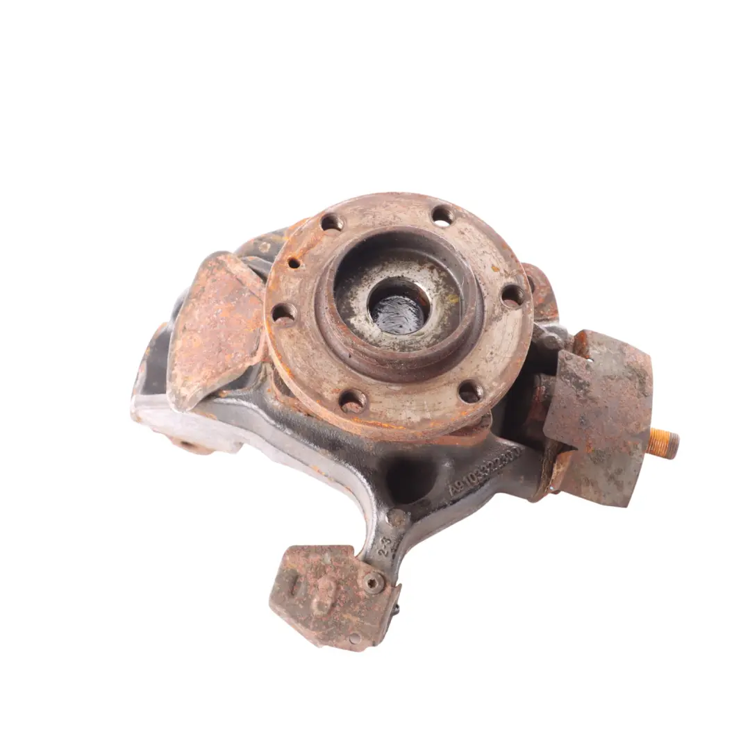 Hub Bearing Steering Knuckle Front Right O/S to Mercedes W910 Wheel with Part number A9103320300 Mercedes W910 Wheel Hub Bearing Steering Knuckle Front Right O/S - SKU A9103320300 - Part number A9103320300