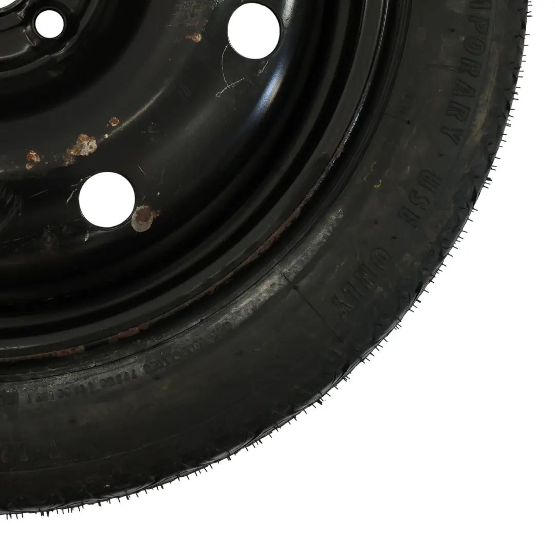 Alfa Romeo Giulietta Spare Wheel Compact Steel Wheel R17 Continental 125/80 - SKU ALFA-ROMEO-SPARE-WHEEL - Part number ALFA-ROMEO-SPARE-WHEEL
