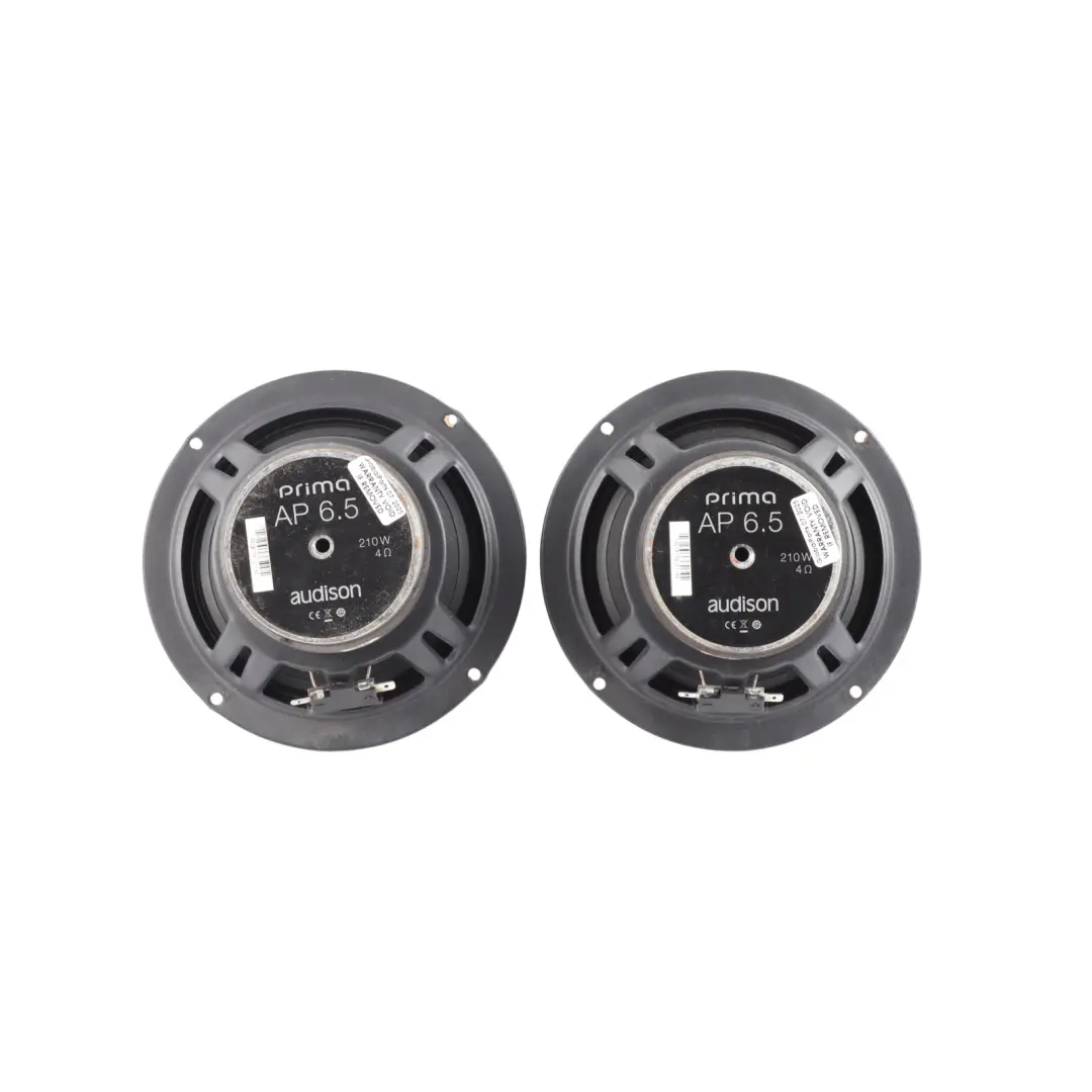 Audison Prima APX 6.5 Audio Speaker Car Radio Stereo Door Shelf Speaker Set - SKU AP65 - Part number AP65