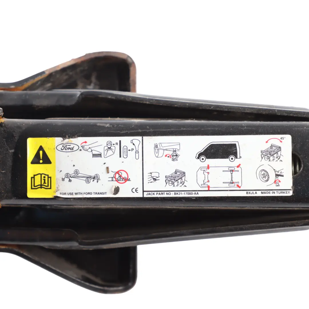 Lifting Jack Emergency Lifter Tool to Ford Transit Custom Car with Part number BK2117080AA Ford Transit Custom Car Lifting Jack Emergency Lifter Tool - SKU BK2117080AA - Part number BK2117080AA