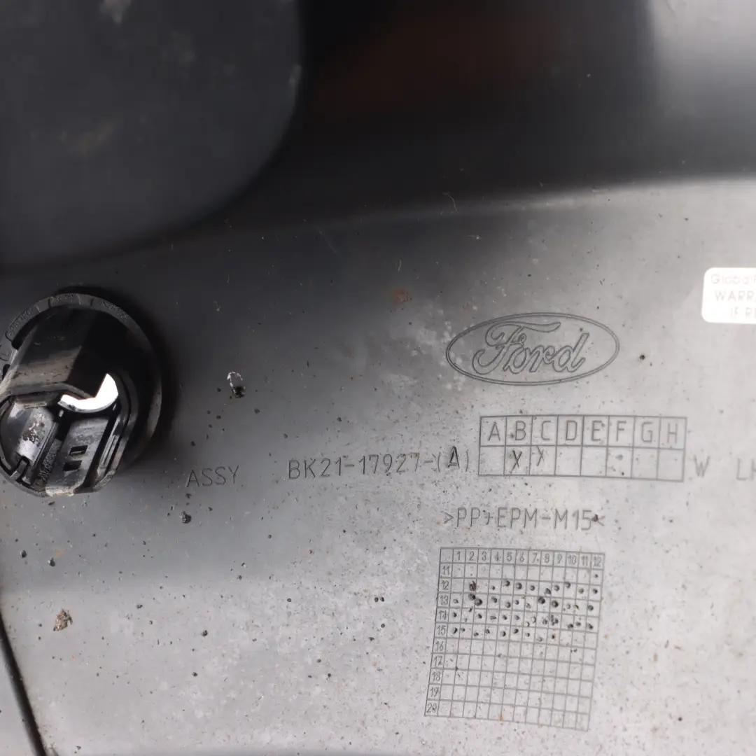 Bumper Moulding Left N/S Trim Side Cover to Ford Transit Custom Rear with Part number BK2117927A Ford Transit Custom Rear Bumper Moulding Left N/S Trim Side Cover - SKU BK2117927A - Part number BK2117927A