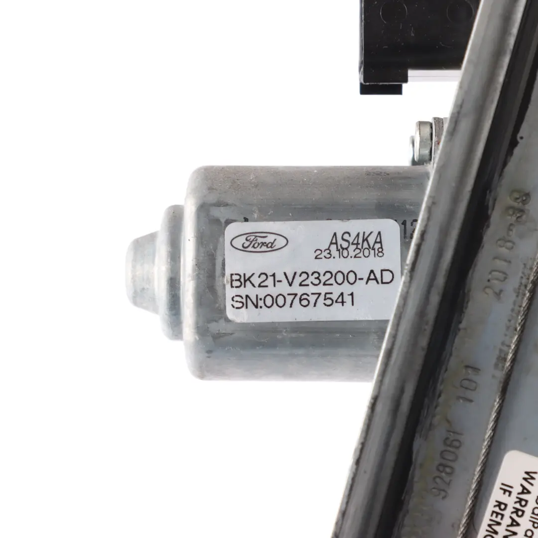 Ford Transit Custom Elevalunas Regulador Motor Delantero Derecho BK21-V23200-AD - SKU BK21V23200AD - Número de pieza BK21V23200AD