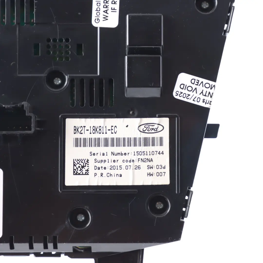 Radio Stereo Head Unit Control Panel Air Vent to Ford Transit Connect with Part number BK2T18K811EC Ford Transit Connect Radio Stereo Head Unit Control Panel Air Vent - SKU BK2T18K811EC - Part number BK2T18K811EC