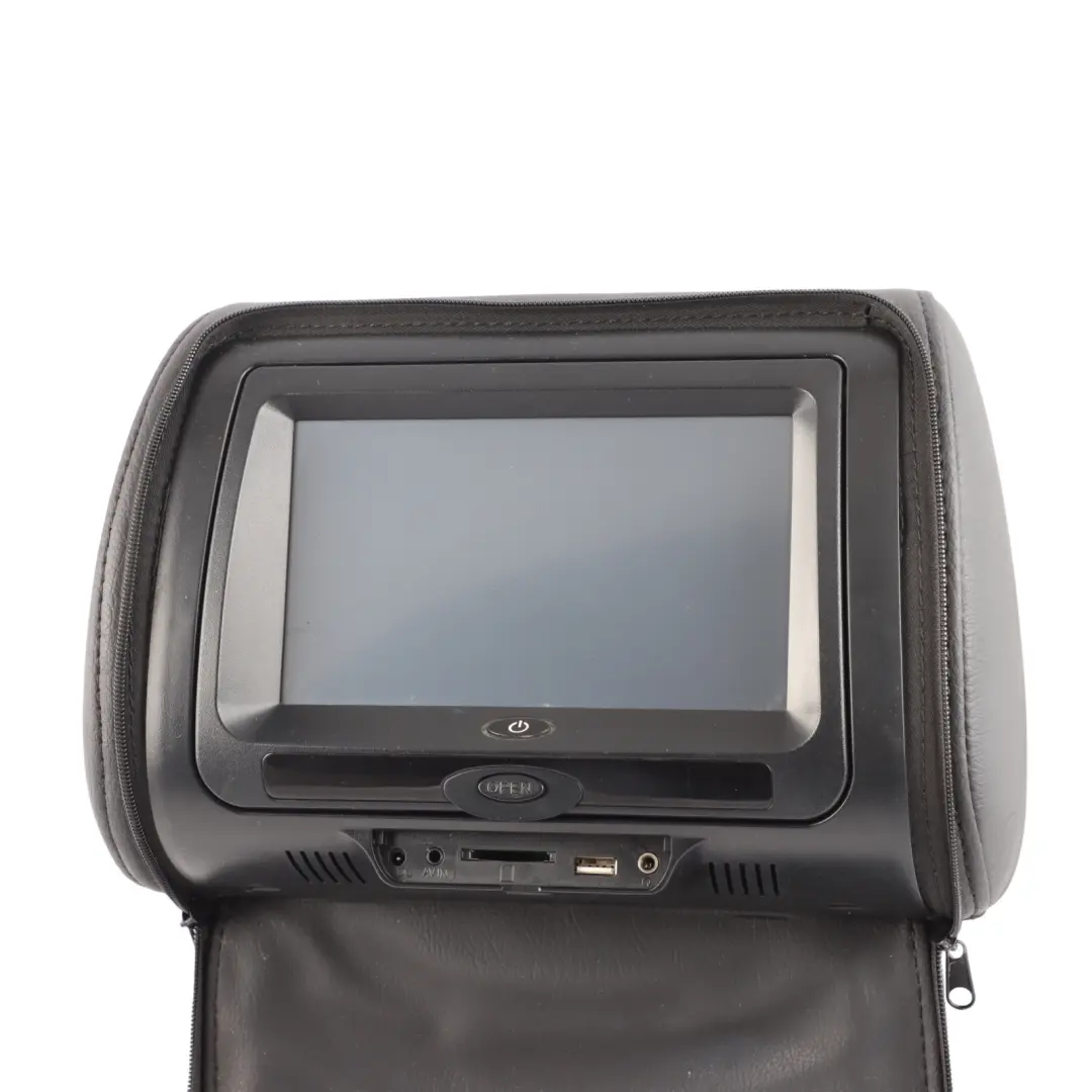 BMW Universal Leder Kopfstütze Bildschirme 8,5" DVD USB Schnittstelle - SKU BMW-Universal-Leather-Headrest-Screen - Teilenummer Does Not Apply