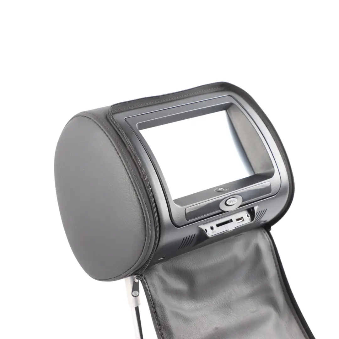 BMW Universal Leder Kopfstütze Bildschirme 8,5" DVD USB Schnittstelle - SKU BMW-Universal-Leather-Headrest-Screen - Teilenummer Does Not Apply