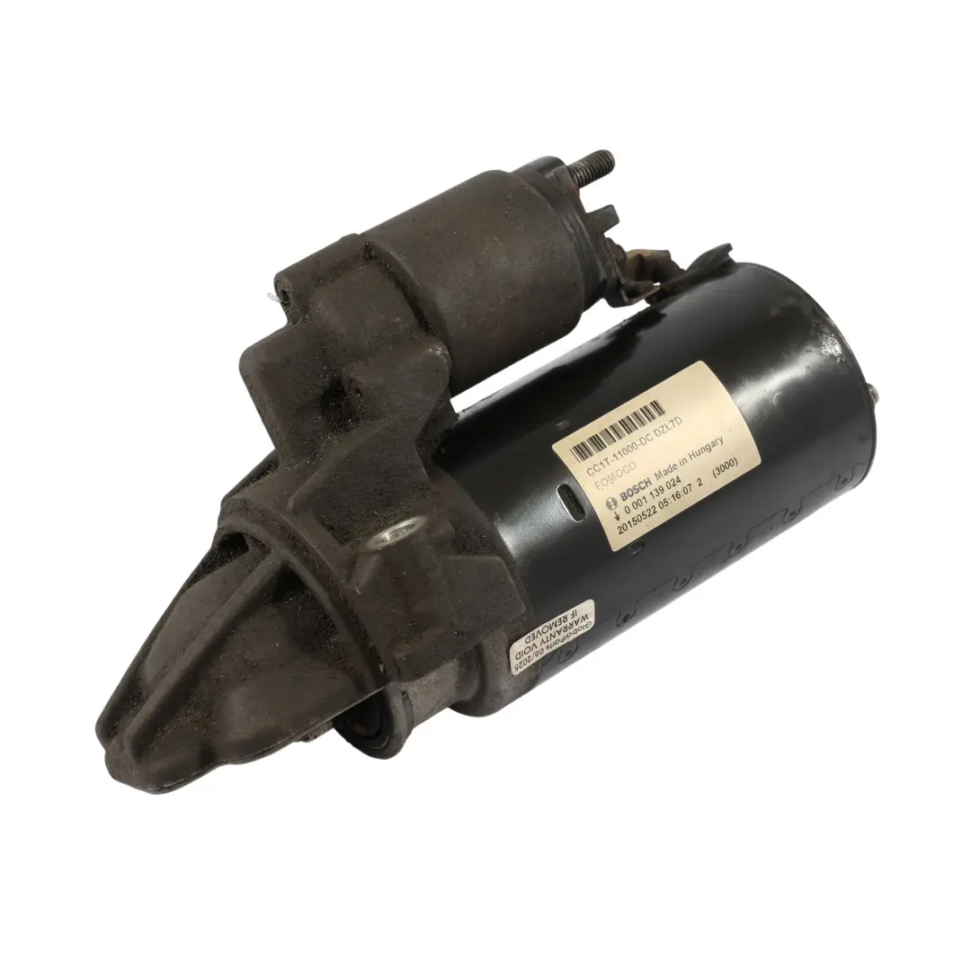Ford Transit Custom Starter Motor Engine Actuator Diesel 2.2 TDCi - SKU CC1T-11000-DC - Part number CC1T-11000-DC