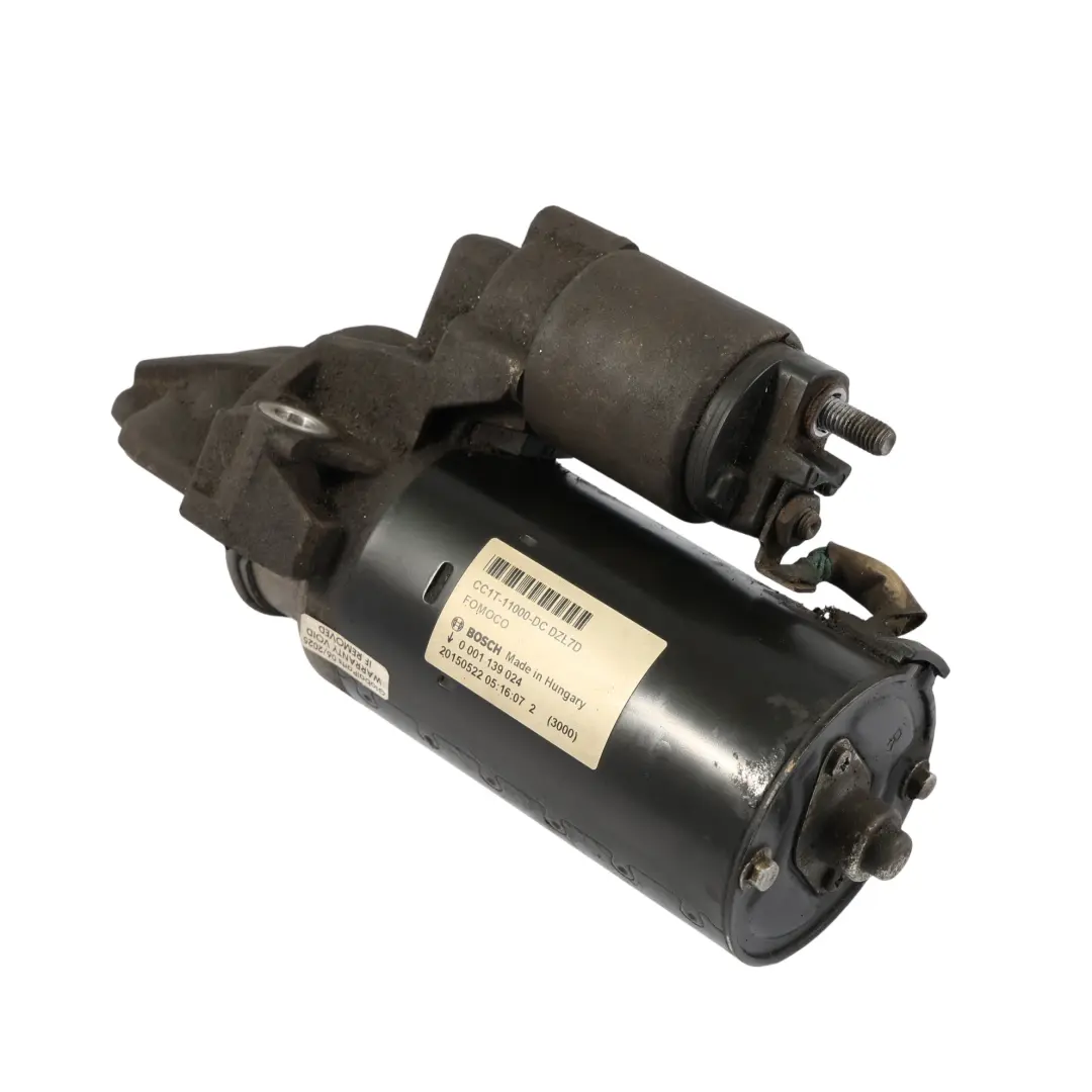 Starter Motor Engine Actuator Diesel 2.2 TDCi to Ford Transit Custom with Part number CC1T-11000-DC Ford Transit Custom Starter Motor Engine Actuator Diesel 2.2 TDCi - SKU CC1T-11000-DC - Part number CC1T-11000-DC