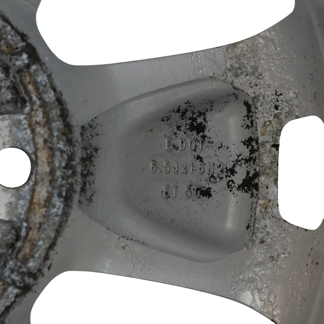 Alloy Wheel Rim 16" 6.5J ET:50 to Ford Transit Connect Silver with Part number DT11-AC Ford Transit Connect Silver Alloy Wheel Rim 16" 6.5J ET:50 - SKU DT11-AC-1 - Part number DT11-AC