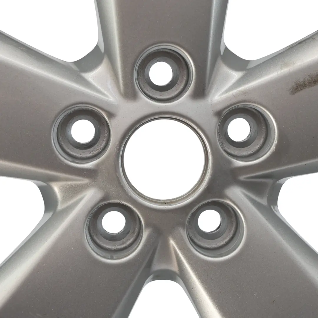 Alloy Wheel Rim 16" 6.5J ET:50 to Ford Transit Connect Silver with Part number DT11-AC Ford Transit Connect Silver Alloy Wheel Rim 16" 6.5J ET:50 - SKU DT11-AC-1 - Part number DT11-AC