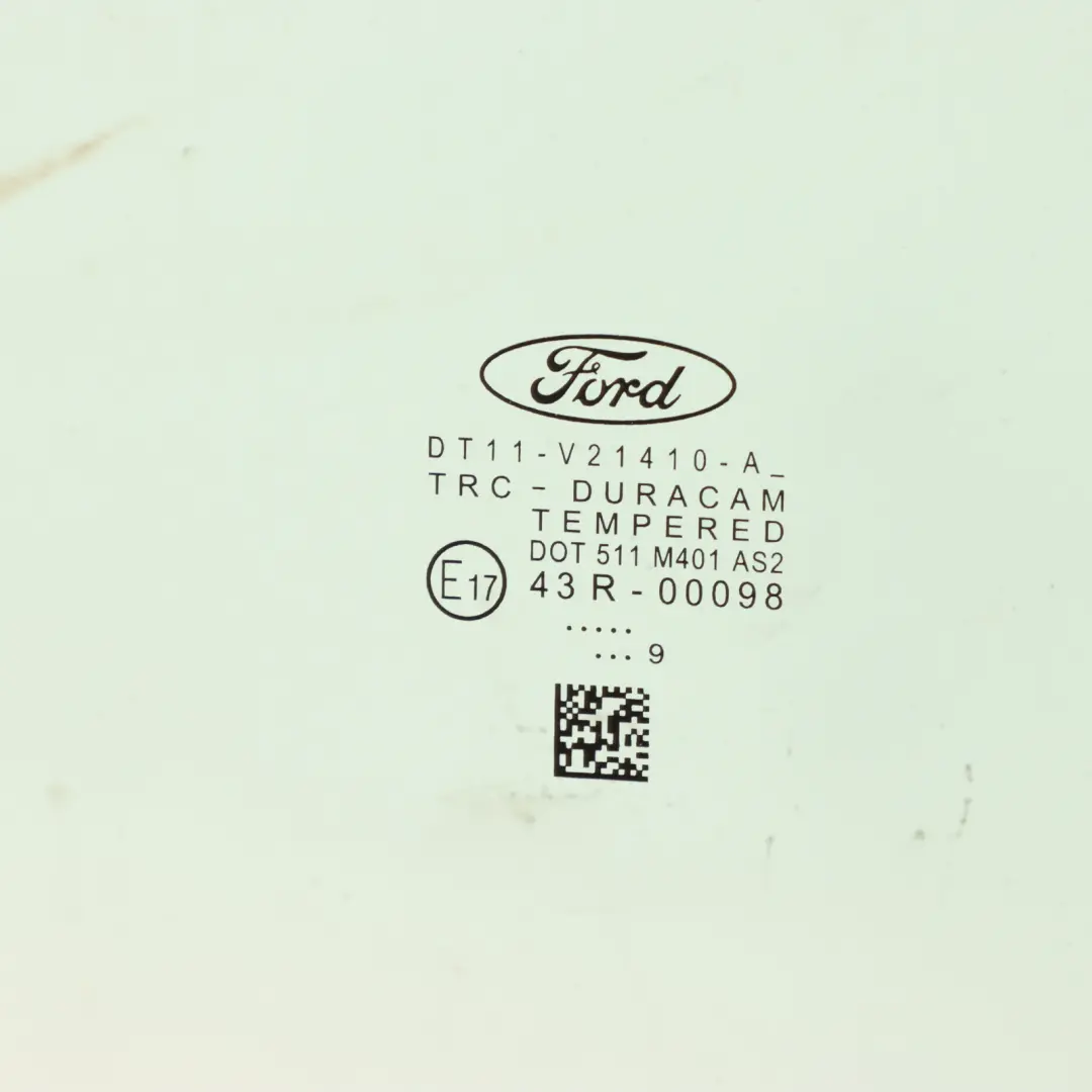 Ford Transit Connect Puerta Ventana Cristal AS2 Delantero Derecho - SKU DT11V21410AC - Número de pieza DT11V21410AC