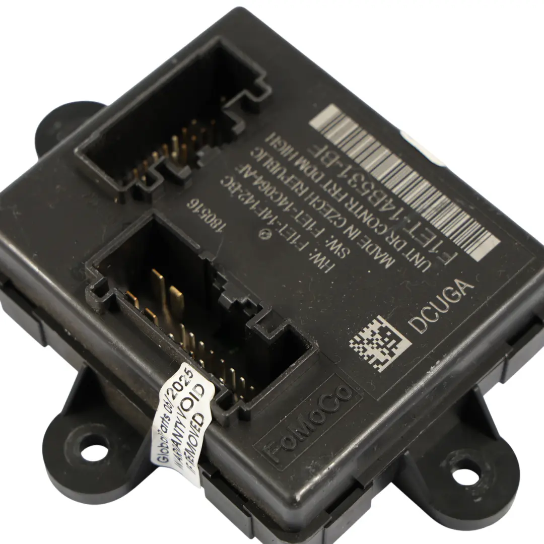 Türmodul Vorne Links Steuergerät ECU für Ford Transit Connect mit Teilenummer F1ET-14F142-BC Ford Transit Connect Türmodul Vorne Links Steuergerät ECU - SKU F1ET-14F142-BC - Teilenummer F1ET-14F142-BC