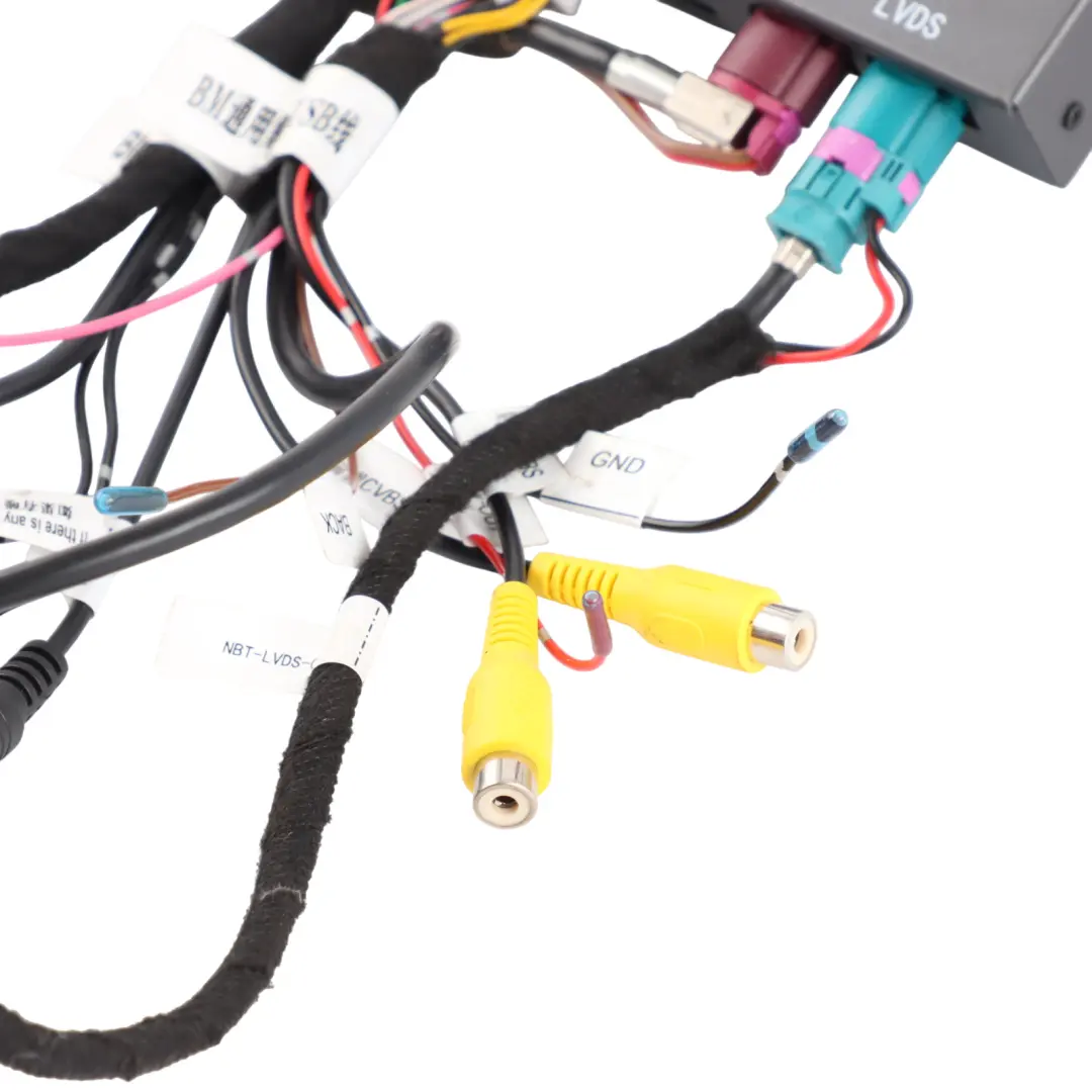 CarPlay Android Head Unit Retrofit NBT MMI Box Control Unit Cables Set to Mini F56 with Part number F56-RETROFIT Mini F56 CarPlay Android Head Unit Retrofit NBT MMI Box Control Unit Cables Set - SKU F56-RETROFIT - Part number F56-RETROFIT