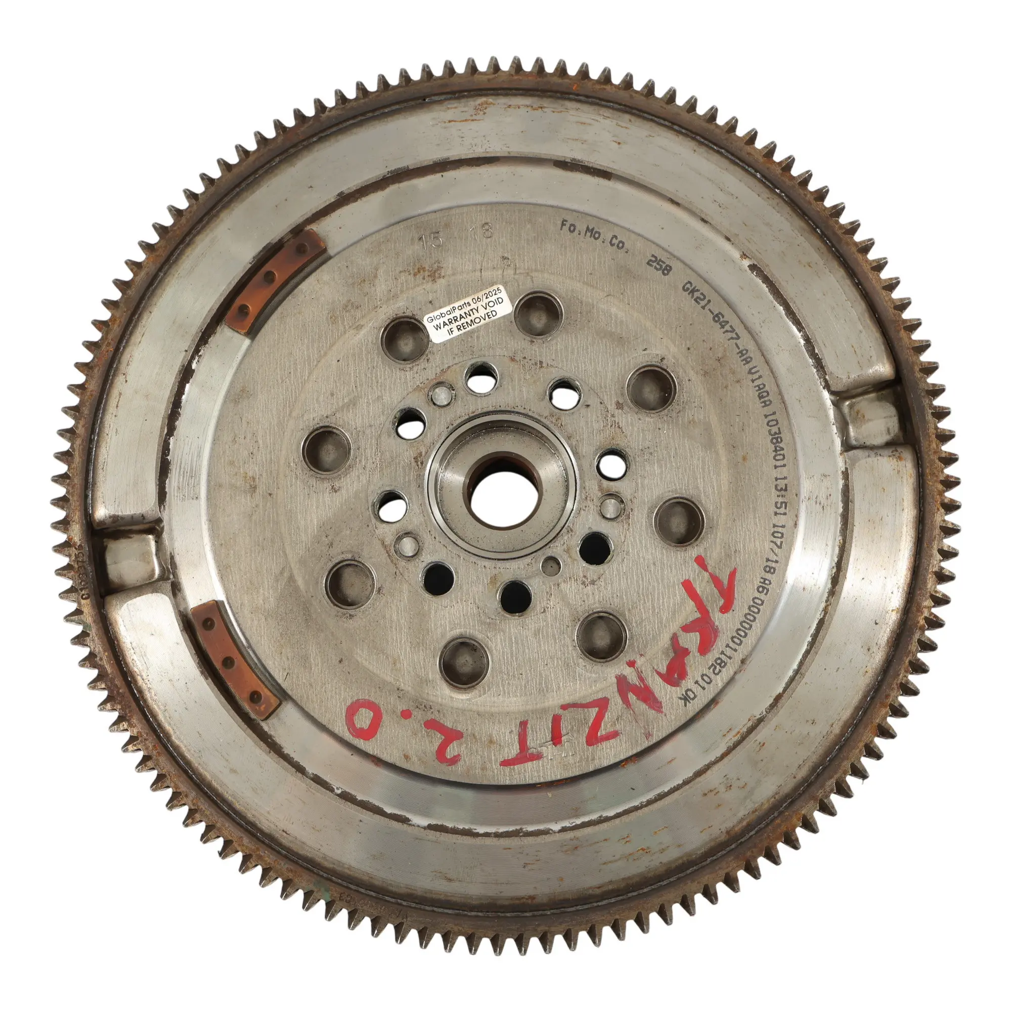 Ford Transit Custom 2.0 TDCi Dual Twin Mass Flywheel Manual Gearbox GK21-6477-AA