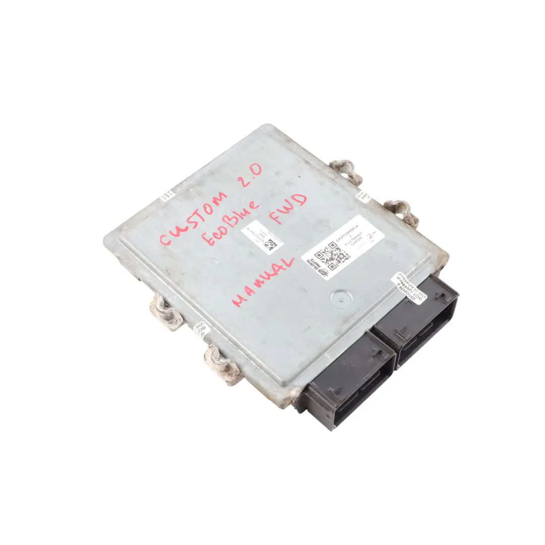 Ford Transit Custom 2.0 EcoBlue 130HP FWD Engine ECU GK21-12A650-CA Manual - SKU GK2112A650CA-2 - Part number GK2112A650CA