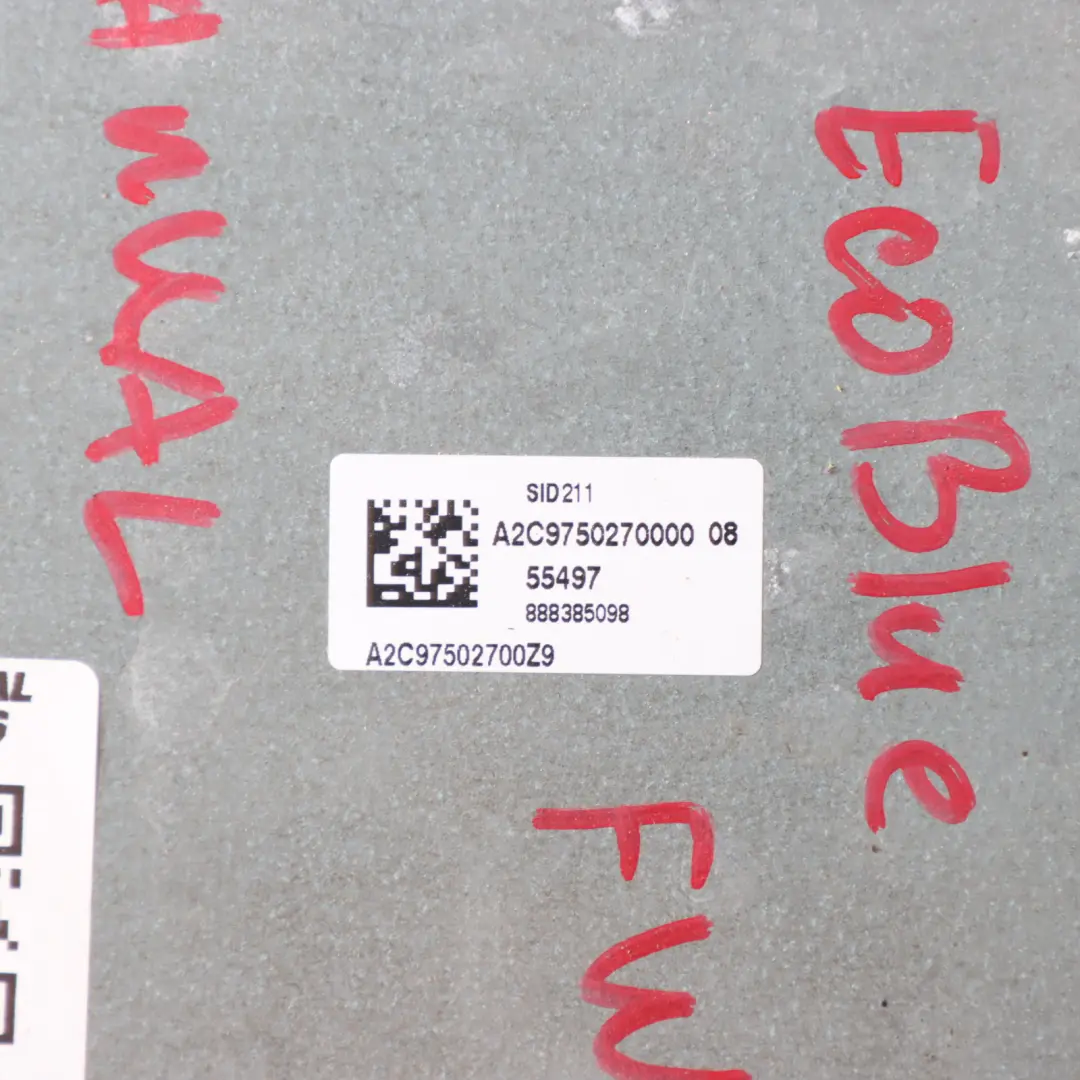 130HP FWD Motore ECU GK21-12A650-CA Manuale per Ford Transit Custom 2.0 Ecoblue con numero di parte GK2112A650CA Ford Transit Custom 2.0 Ecoblue 130HP FWD Motore ECU GK21-12A650-CA Manuale - SKU GK2112A650CA-2 - Numero di parte GK2112A650CA