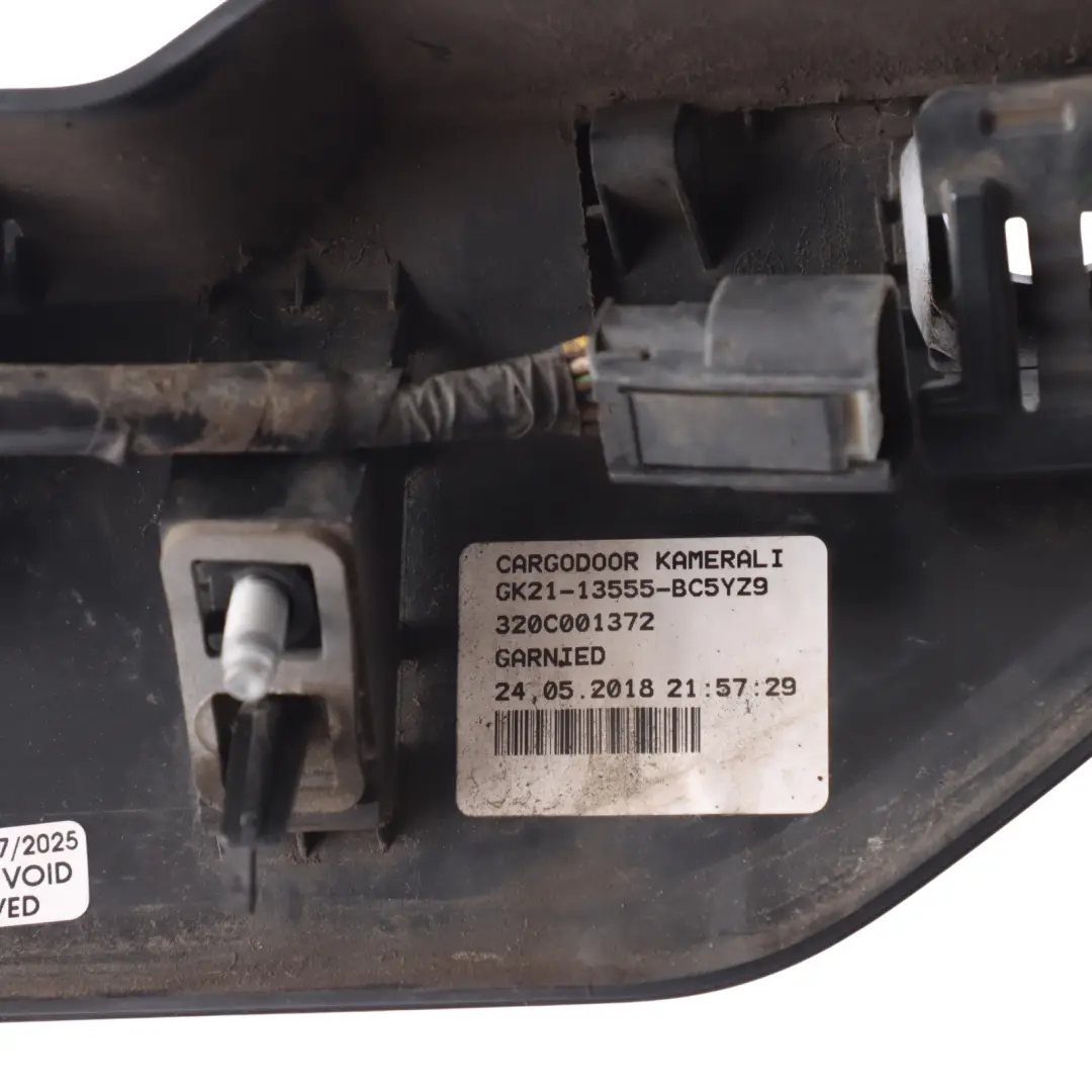 Ford Transit Custom Mk8 Tailgate Handle Cover Surround Plate - SKU GK2113555BC5YZ9 - Part number GK2113555BC5YZ9