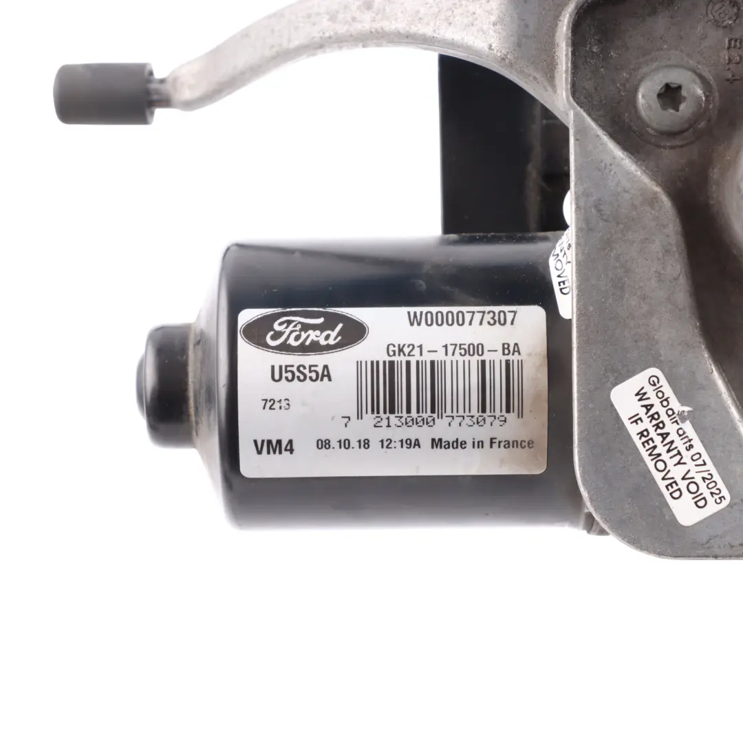 Mk1 I Windscreen Wiper Motor Front Right O/S GK21-17500-BA to Ford Transit Custom with Part number 2006326 Ford Transit Custom Mk1 I Windscreen Wiper Motor Front Right O/S GK21-17500-BA - SKU RHD-2006326 - Part number 2006326