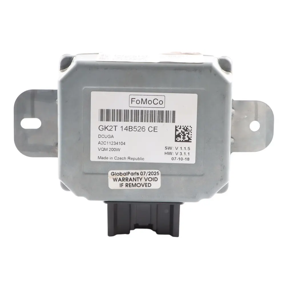 Module Contrôle Tension Stabilisation Puissance pour Ford Transit Custom à propos du numéro de pièce GK2T14B526CE Ford Transit Custom Module Contrôle Tension Stabilisation Puissance - SKU GK2T14B526CE - Numéro de pièce GK2T14B526CE