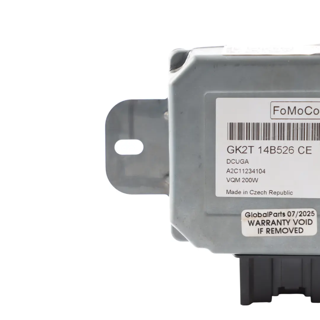 Ford Transit Custom Power Stabilisation Voltage Control Module Unit - SKU GK2T14B526CE - Part number GK2T14B526CE