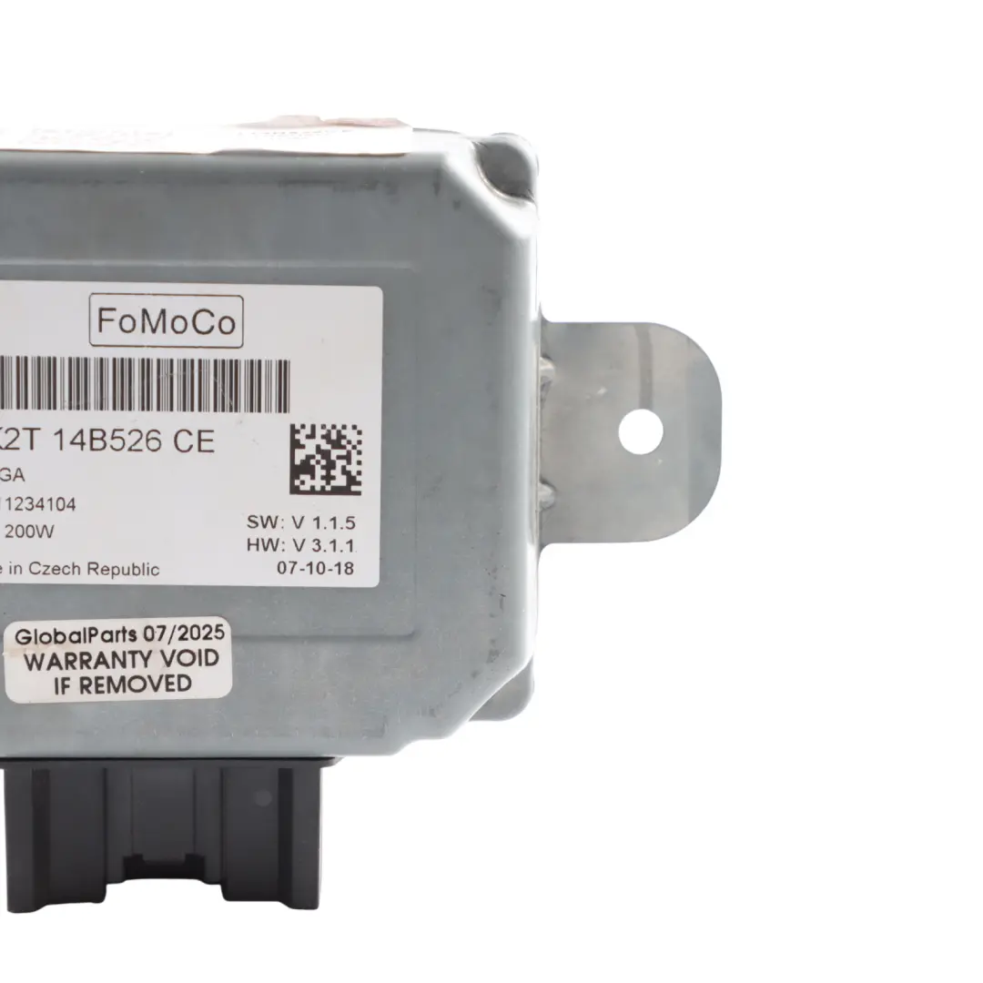 Ford Transit Custom Power Stabilisation Voltage Control Module Unit - SKU GK2T14B526CE - Part number GK2T14B526CE