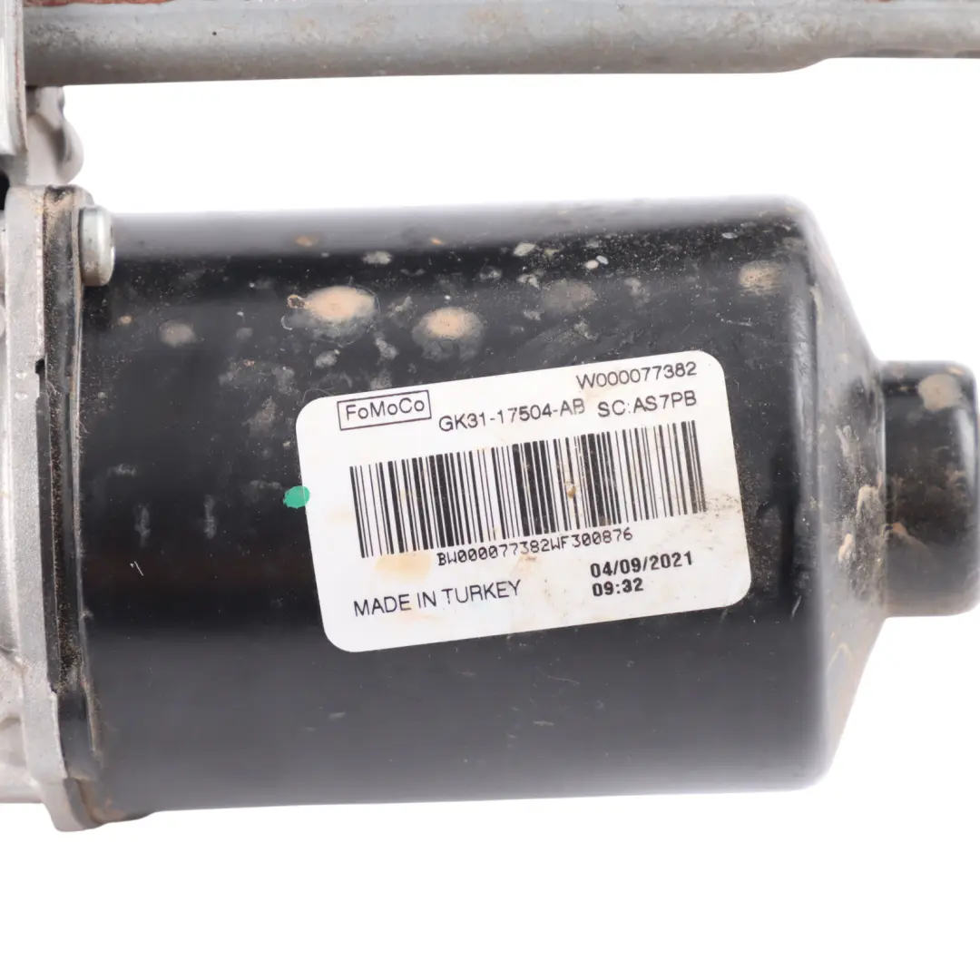 Mk8 Windscreen Front Wiper Linkage System Motor GK31-17504-AB to Ford Transit with Part number GK3117504AB Ford Transit Mk8 Windscreen Front Wiper Linkage System Motor GK31-17504-AB - SKU RHD-GK31-17504-AB - Part number GK3117504AB