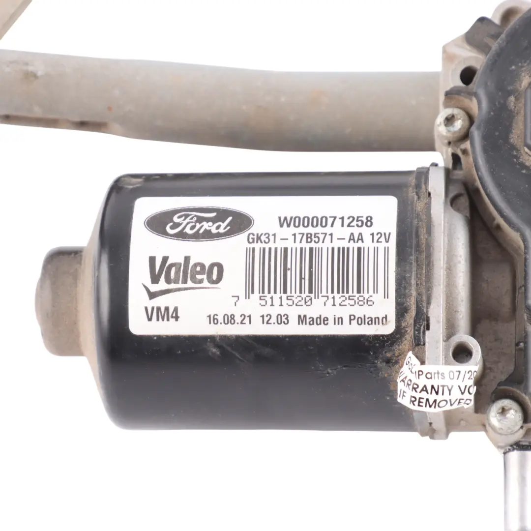 Ford Transit Mk8 Windscreen Front Wiper Linkage System Motor GK31-17504-AB - SKU RHD-GK31-17504-AB - Part number GK3117504AB