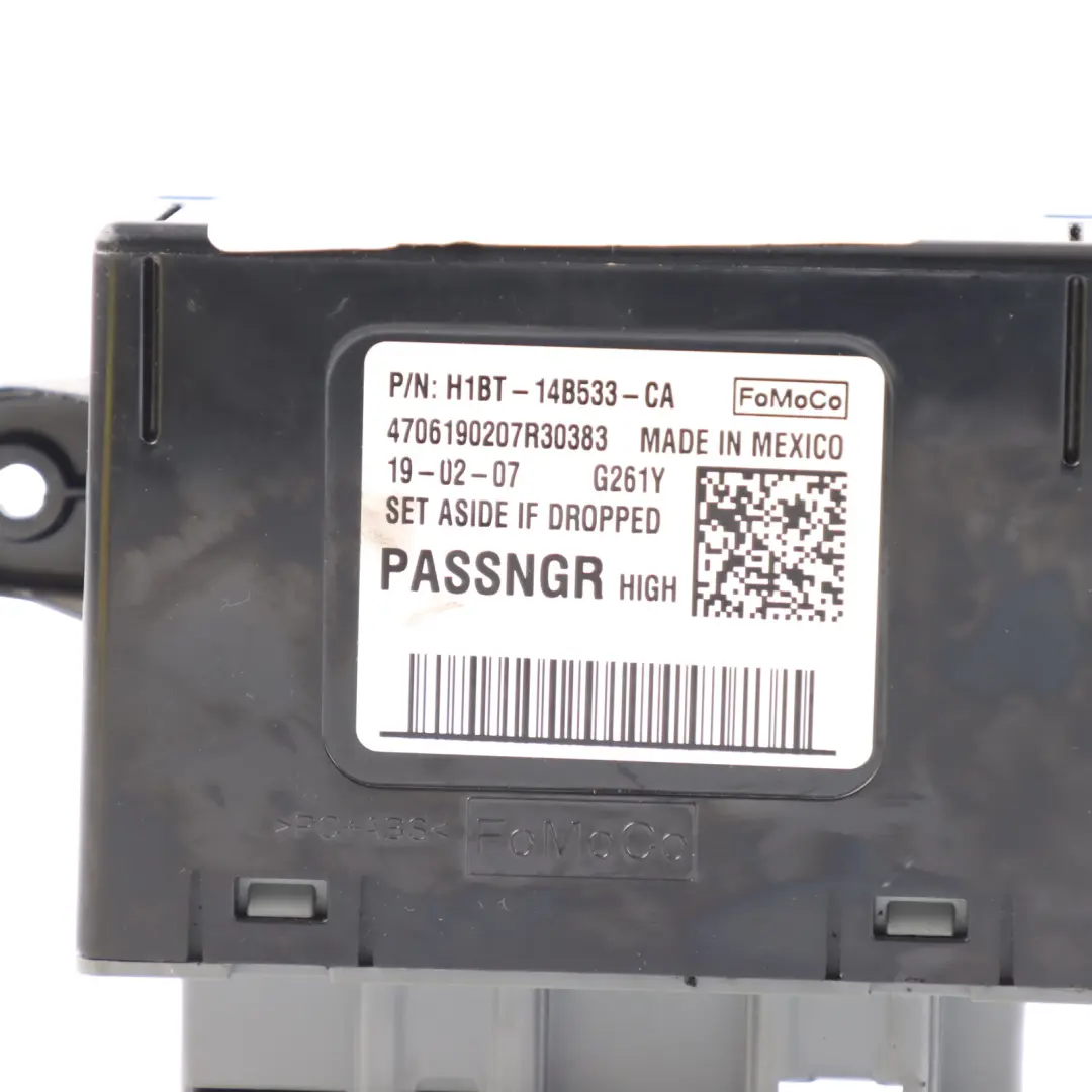 Ford Transit Mk8 Front Door Control Unit Module Left N/S - SKU H1BT14B533CA - Part number H1BT14B533CA
