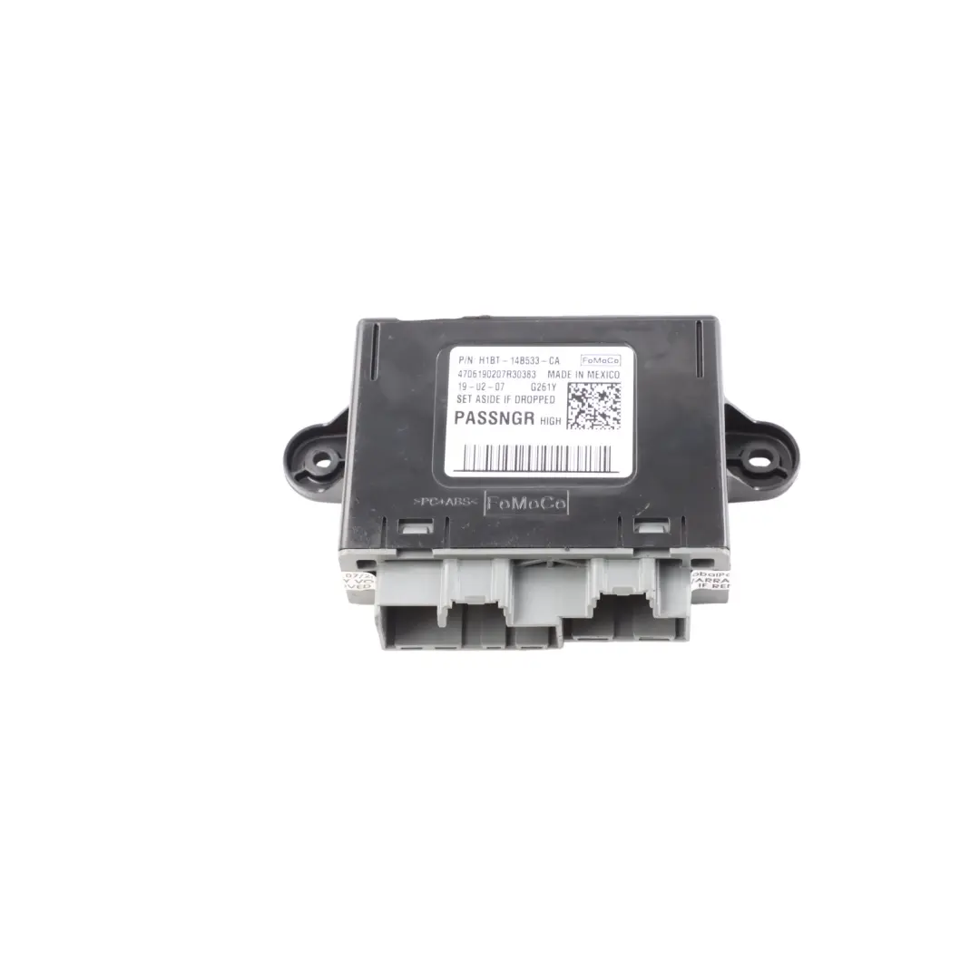 Mk8 Front Door Control Unit Module Left N/S to Ford Transit with Part number H1BT14B533CA Ford Transit Mk8 Front Door Control Unit Module Left N/S - SKU H1BT14B533CA - Part number H1BT14B533CA