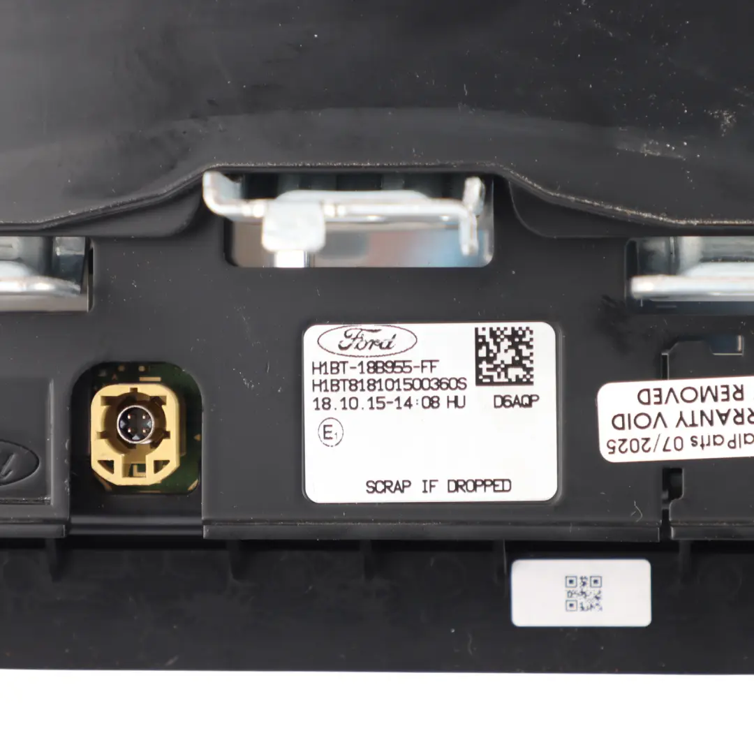 Ford Transit Custom Mk8 Dashboard Display Screen Monitor H1BT-18B955-FF - SKU H1BT18B955FF - Part number H1BT18B955FF