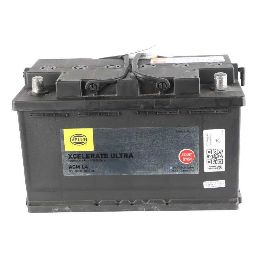 Audi Q3 8U Q5 8R HELLA XCelerate Ultra AGM Start Stop Car Battery 80Ah 800A 12V