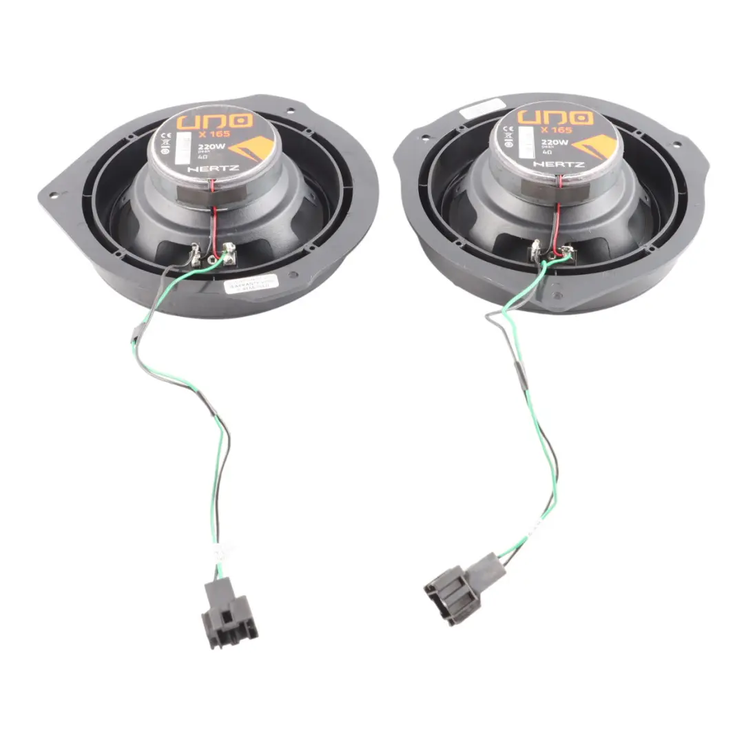  Hertz Uno X165 Car Speaker Set 2-Way Coaxial Stereo Audio Speakers 6,5" 93,5dB - SKU HERTZ-X165 - Part number HERTZ-X165