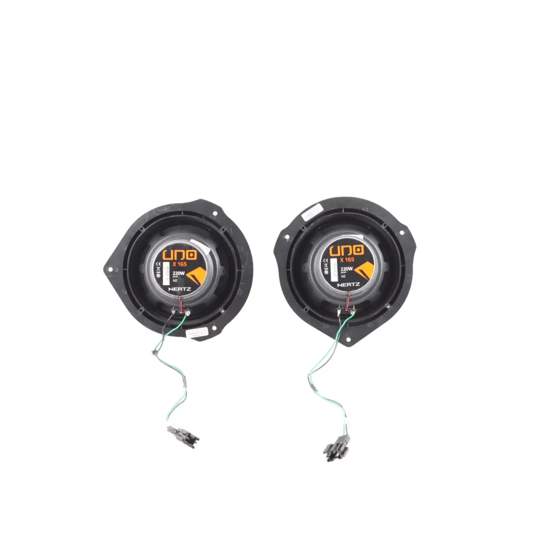  Hertz Uno X165 Car Speaker Set 2-Way Coaxial Stereo Audio Speakers 6,5" 93,5dB - SKU HERTZ-X165 - Part number HERTZ-X165