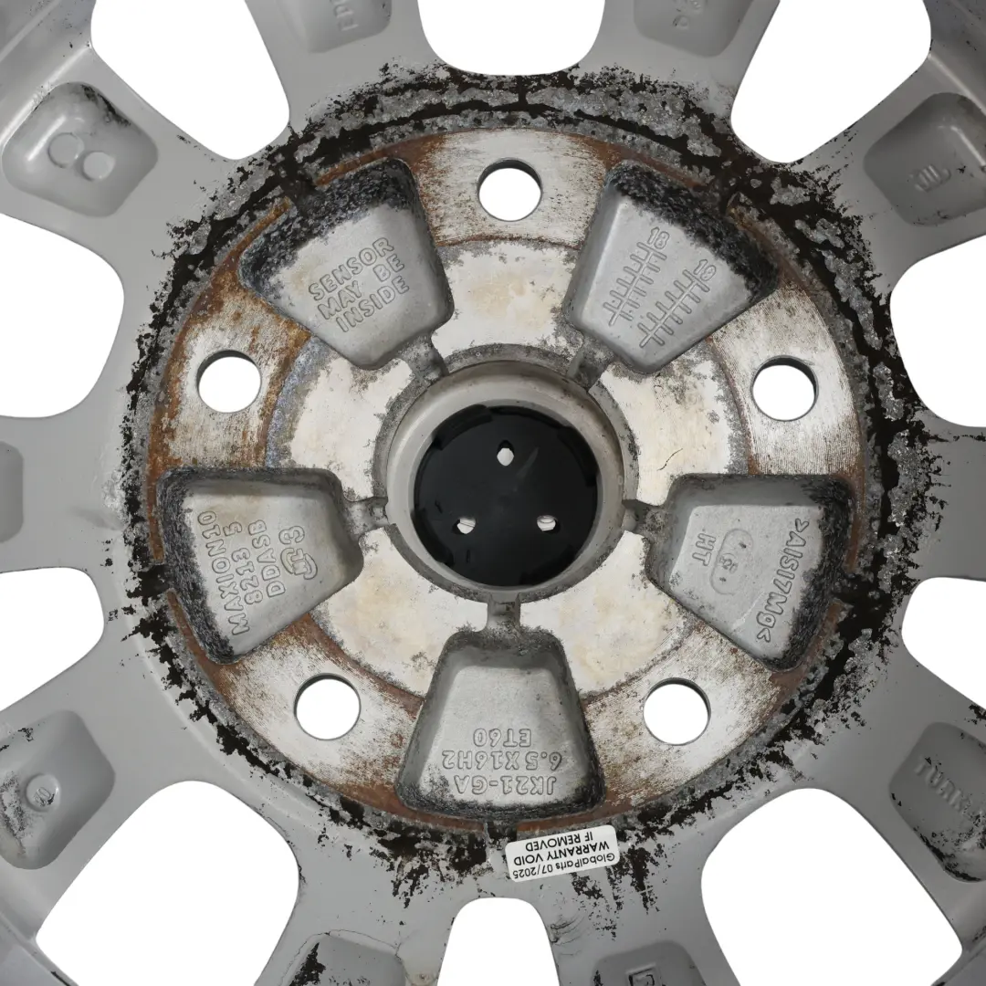 Ford Transit Custom Wheel Rim Alloy Silver 16" 6.5J ET:60 - SKU JK21-GA-2 - Part number JK21-GA