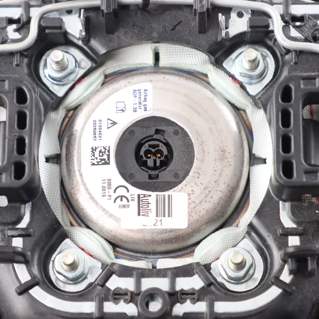 Ford Transit Mk8 Steering Wheel Air Module Driver's Side Black - SKU JK21V042B85ABW - Part number JK21V042B85ABW