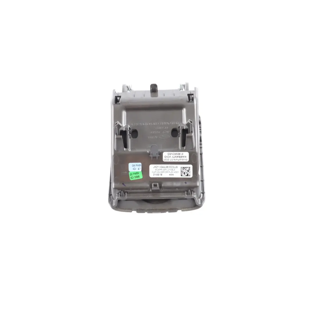Mk8 Dash Flip Down Cup Holder Assembly to Ford Transit with Part number JK21VC044J96 Ford Transit Mk8 Dash Flip Down Cup Holder Assembly - SKU JK21V044J96EC - Part number JK21VC044J96