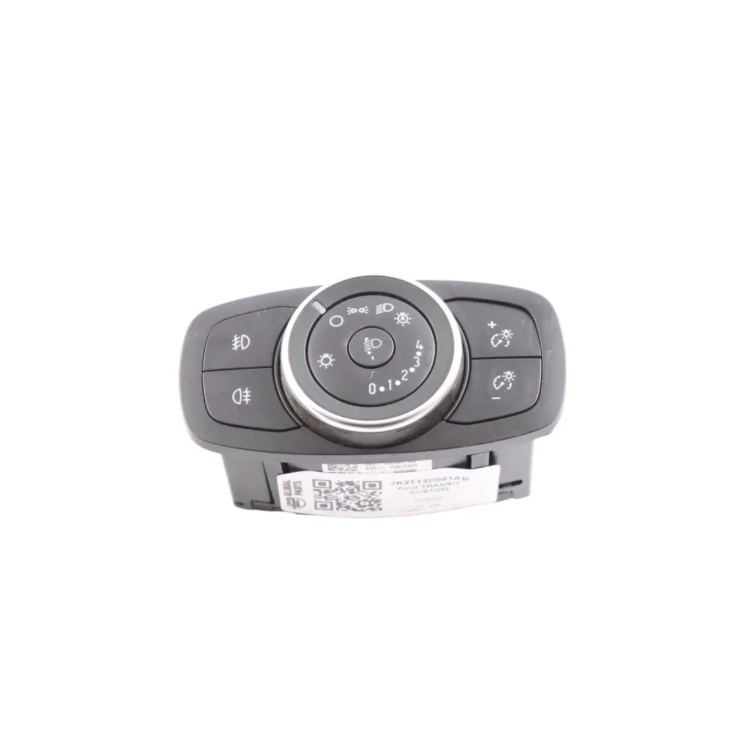 Ford Transit Custom Headlight Switch Fog Light Control Switch Panel - SKU JK2T13D061AB - Part number JK2T13D061AB