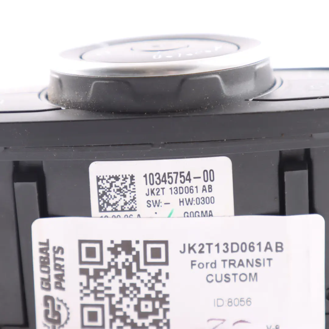 Headlight Switch Fog Light Control Switch Panel to Ford Transit Custom with Part number JK2T13D061AB Ford Transit Custom Headlight Switch Fog Light Control Switch Panel - SKU JK2T13D061AB - Part number JK2T13D061AB