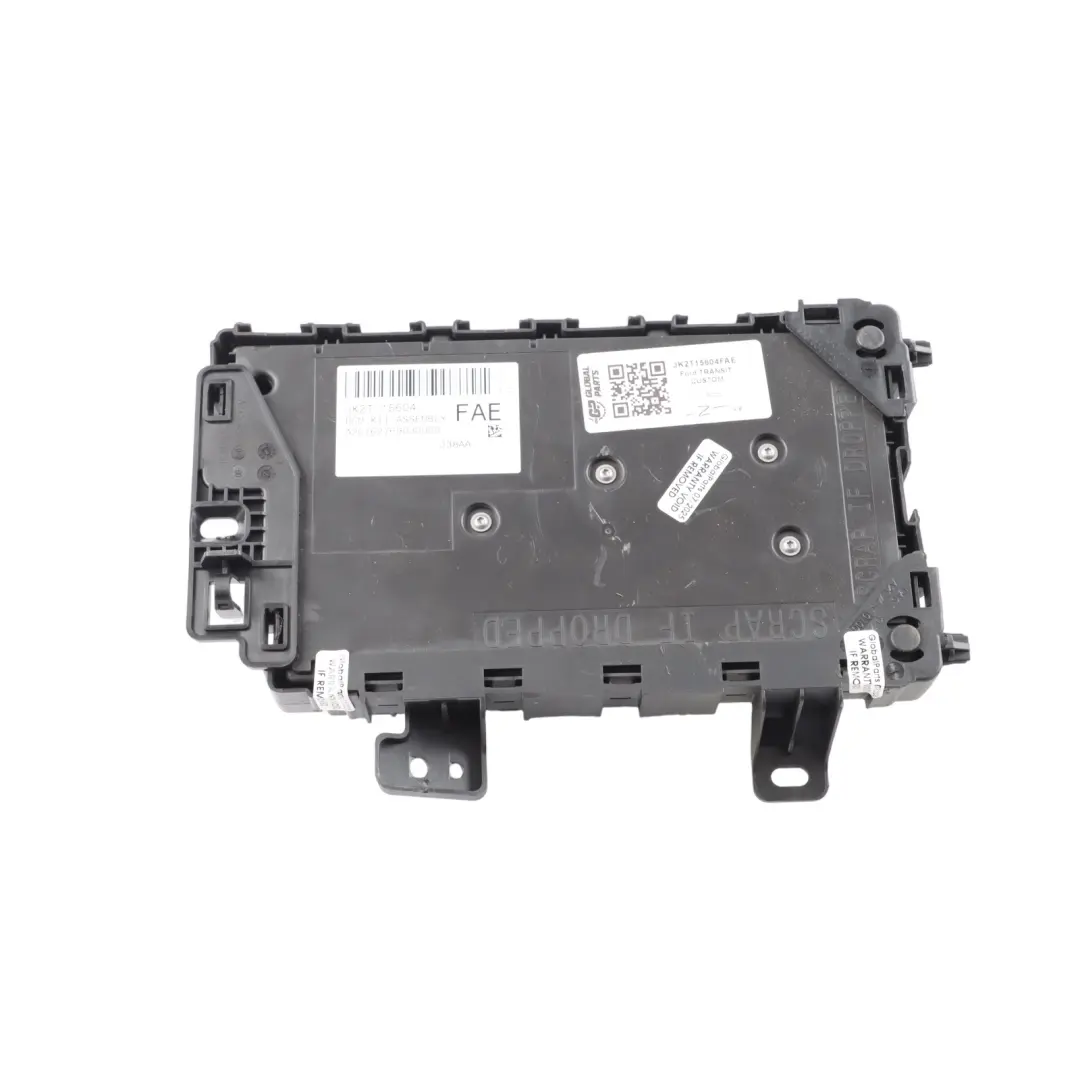 Ford Transit Custom Module De Commande De Carrosserie BCM ECU JK2T-15604-FAE - SKU JK2T15604FAE - Numéro de pièce JK2T15604FAE