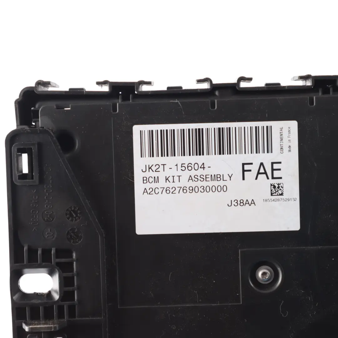 Ford Transit Custom Module De Commande De Carrosserie BCM ECU JK2T-15604-FAE - SKU JK2T15604FAE - Numéro de pièce JK2T15604FAE